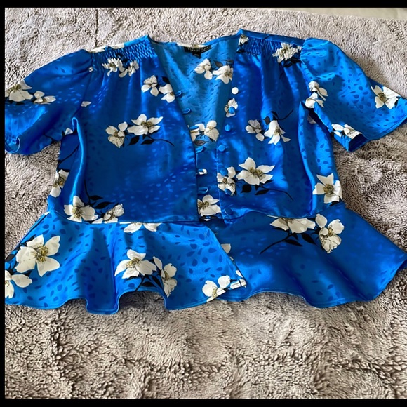 Top Shop Gemma Jacquard Button - Picture 3 of 9